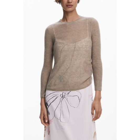 Desigual White Polyester Women's Dress