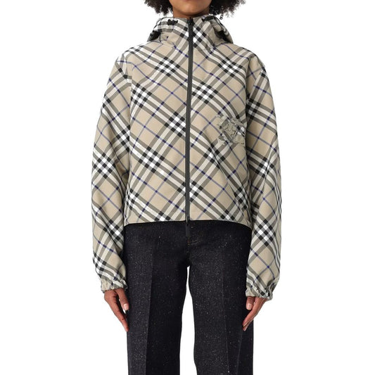 Burberry Gray Polyamide Jacket