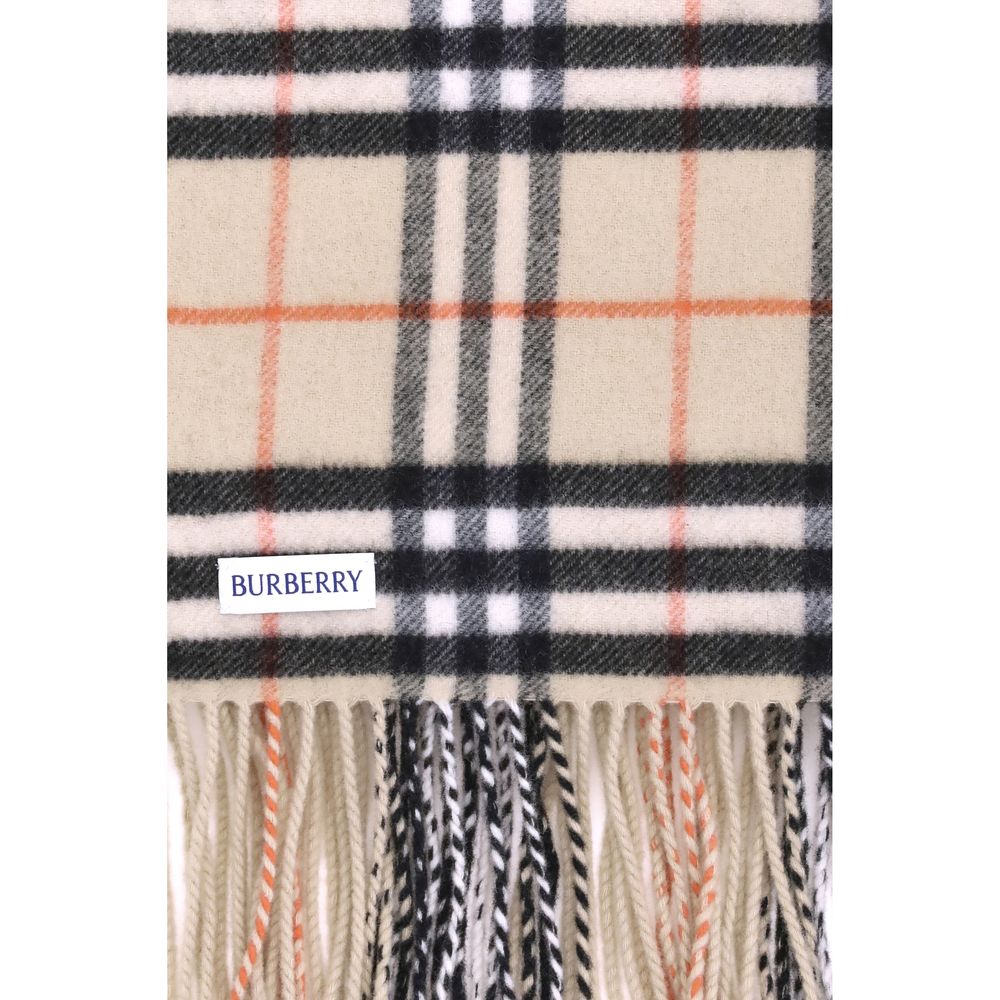Burberry Beige Wool Scarf