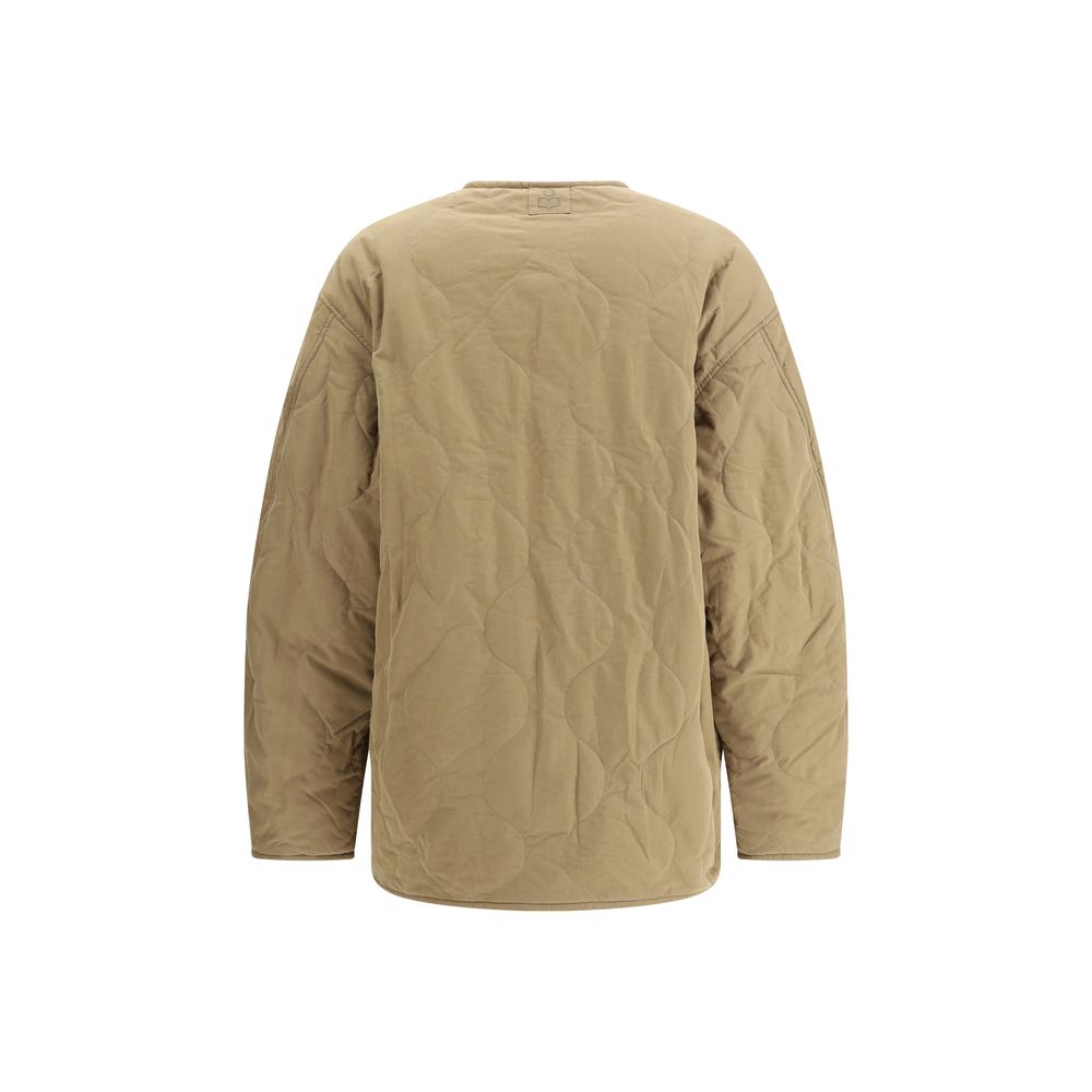 Marant Etoile Bicolor Quilted Reversible Coat