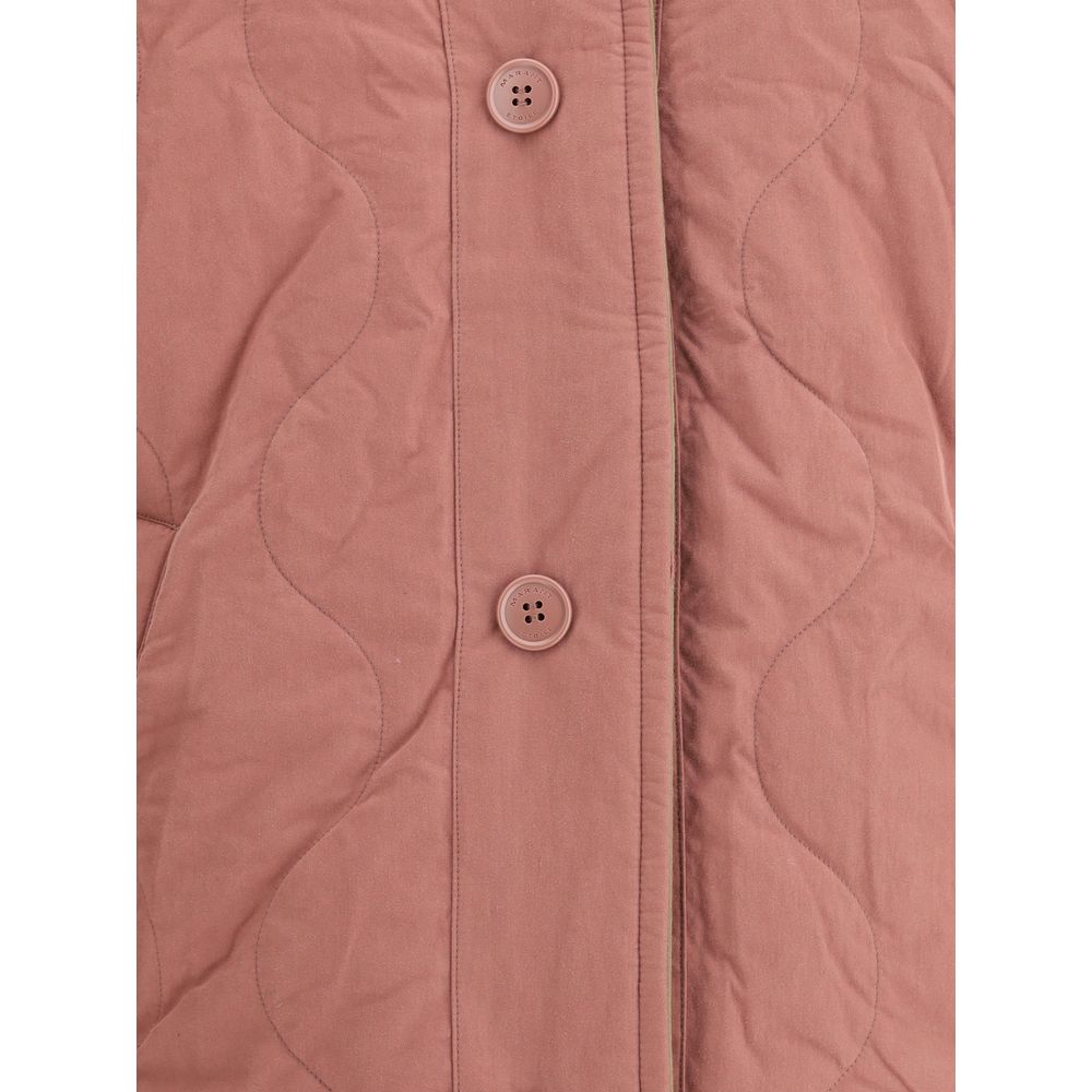 Marant Etoile Bicolor Quilted Reversible Coat