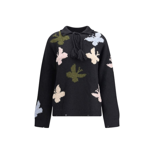 Baziszt Blue Alpaca Vicugna Pacos Sweater