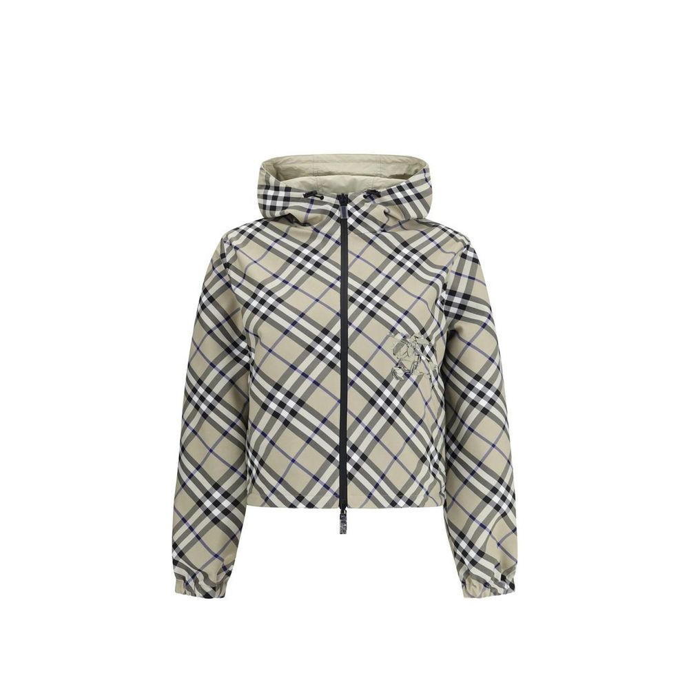 Burberry Gray Polyamide Jacket