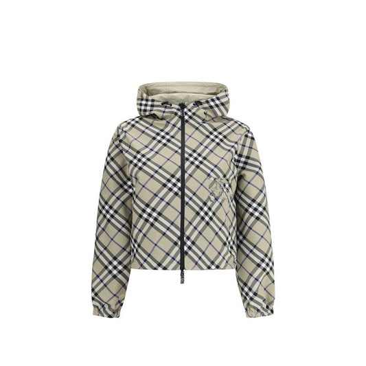 Burberry Gray Polyamide Jacket