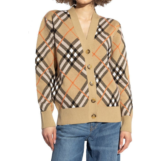 Burberry Brown Mohair Cardigan